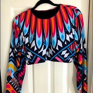 VIBRANT TWO PIECE BATHING SUIT